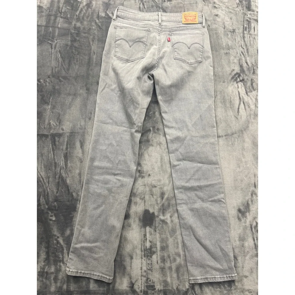 Levis 712 Slim Jeans Womens 29‎ Grey Excellent Mid Rise Denim Pants